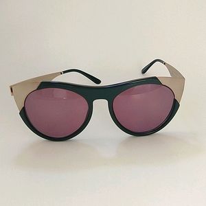 ZouBisou gold tipped cat eye sunglasses